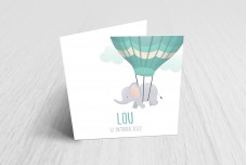 Luchtballon met olifantje